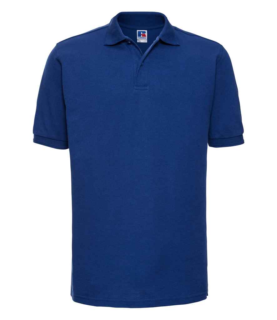 Russell Hardwearing Poly/Cotton Piqué Polo Shirt | Bright Royal