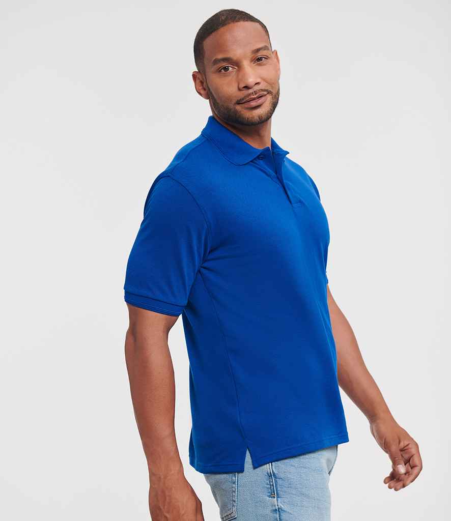 Russell Hardwearing Poly/Cotton Piqué Polo Shirt | Bright Royal