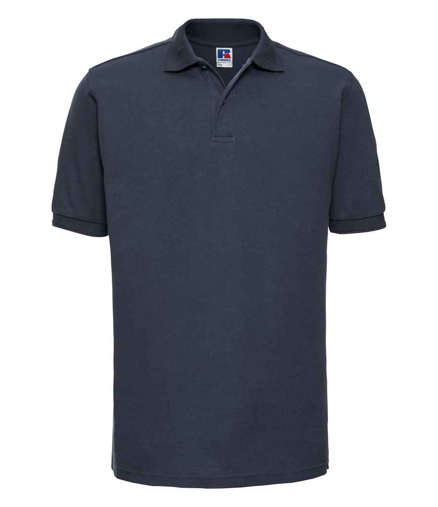 Russell Hardwearing Poly/Cotton Piqué Polo Shirt | French Navy