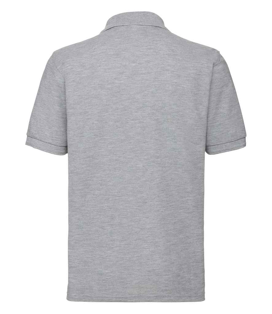 Russell Hardwearing Poly/Cotton Piqué Polo Shirt | Light Oxford