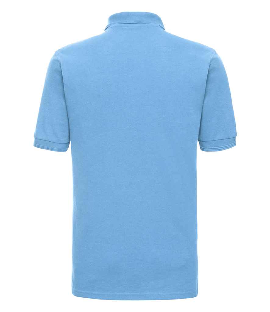 Russell Hardwearing Poly/Cotton Piqué Polo Shirt | Sky Blue