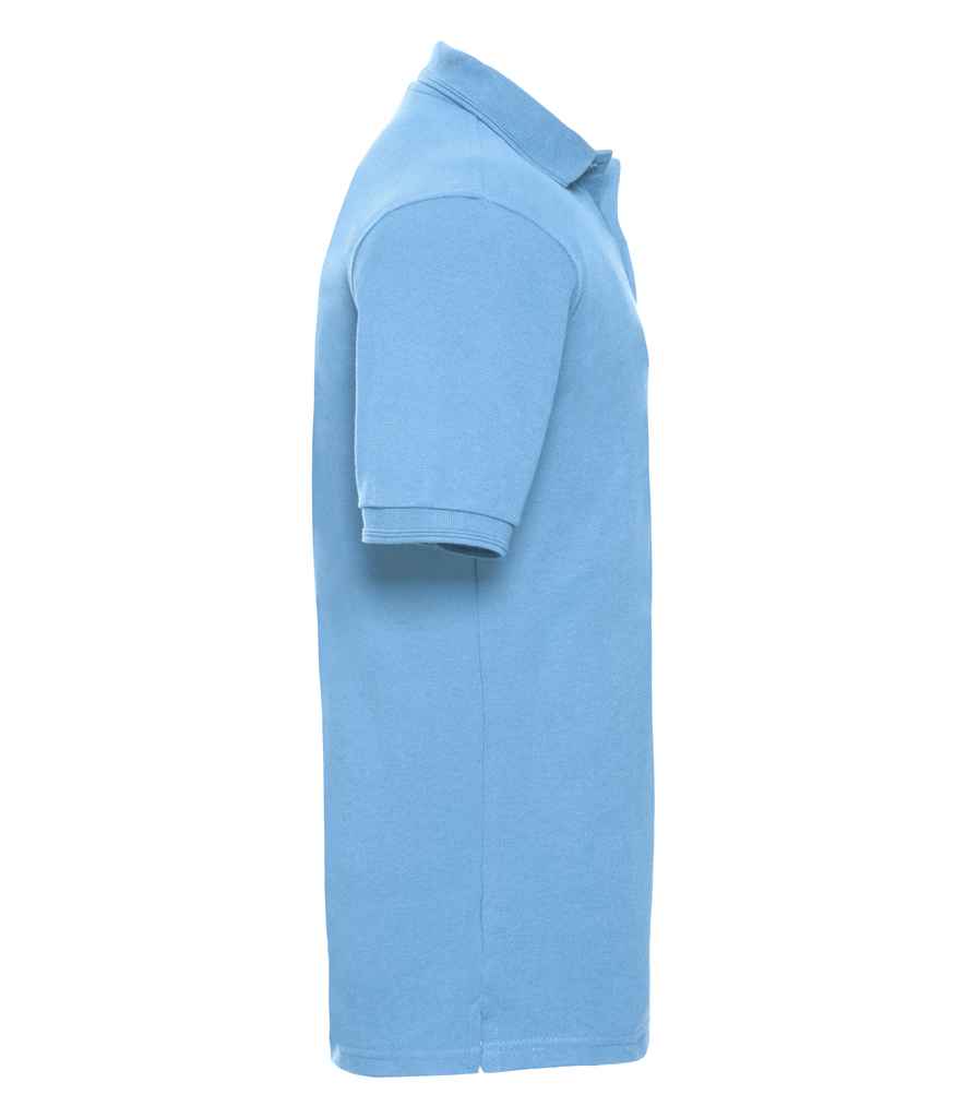 Russell Hardwearing Poly/Cotton Piqué Polo Shirt | Sky Blue