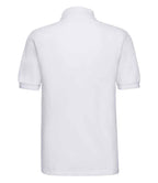 Russell Hardwearing Poly/Cotton Piqué Polo Shirt | White