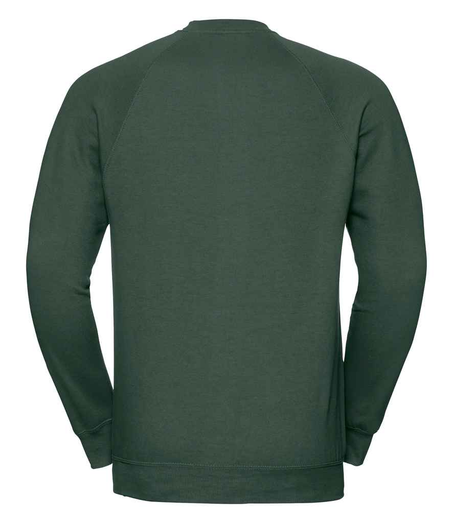 Russell Raglan Sweatshirt | Bottle Green