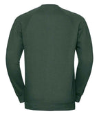 Russell Raglan Sweatshirt | Bottle Green