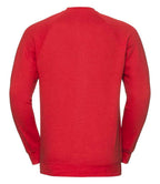 Russell Raglan Sweatshirt | Bright Red