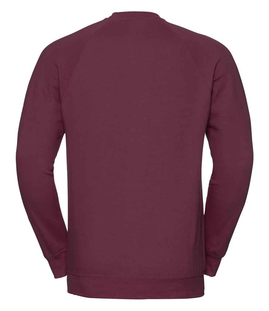 Russell Raglan Sweatshirt | Burgundy