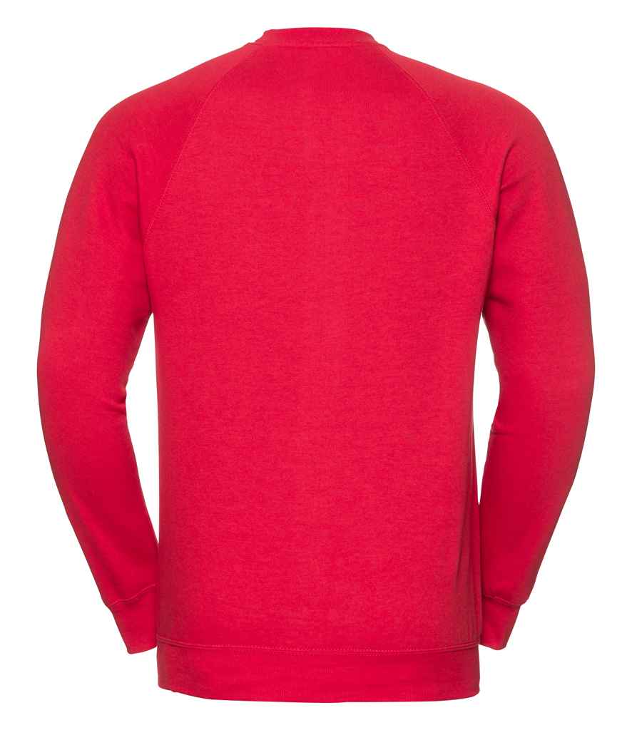 Russell Raglan Sweatshirt | Classic Red
