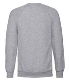Russell Raglan Sweatshirt | Light Oxford