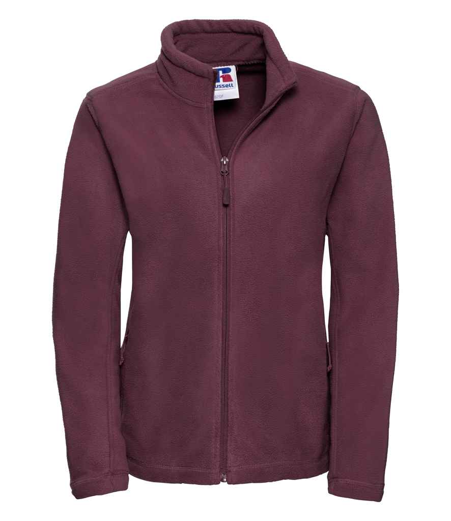 Russell Ladies Outdoor Fleece | Burgundy
