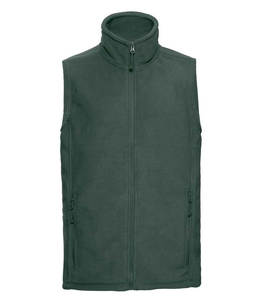 Russell Outdoor Fleece Gilet | Bottle Green