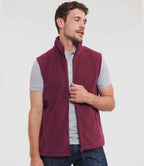 Russell Outdoor Fleece Gilet | Burgundy