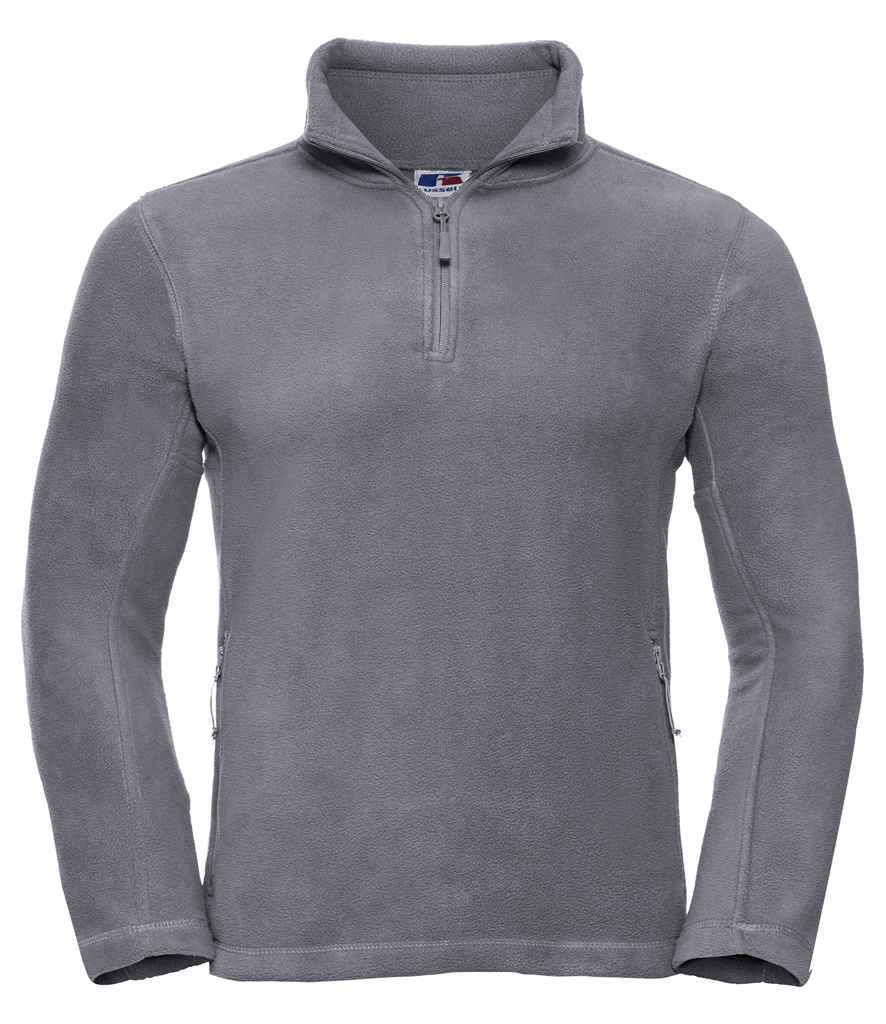 Russell Zip Neck Outdoor Fleece | Convoy Grey
