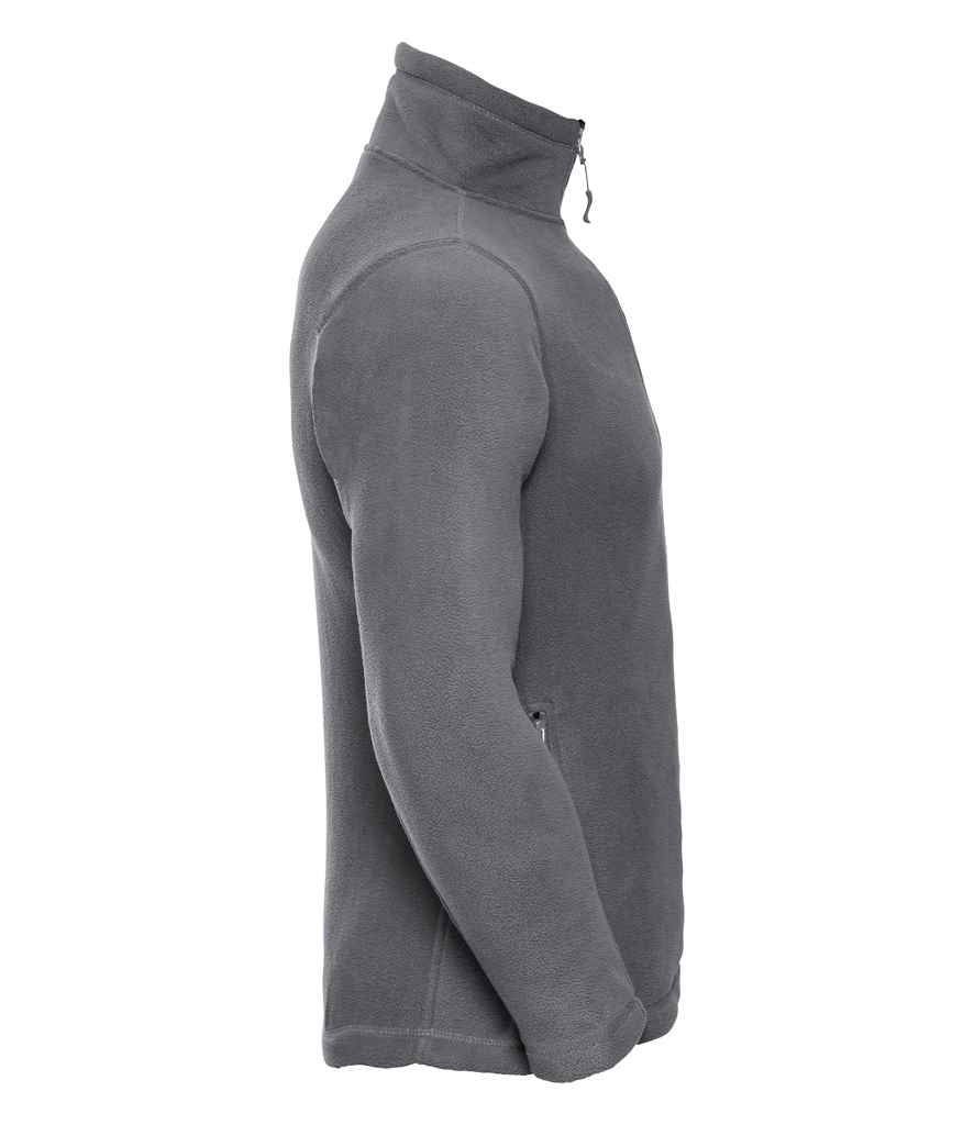 Russell Zip Neck Outdoor Fleece | Convoy Grey