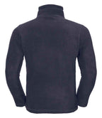 Russell Zip Neck Outdoor Fleece | French Navy