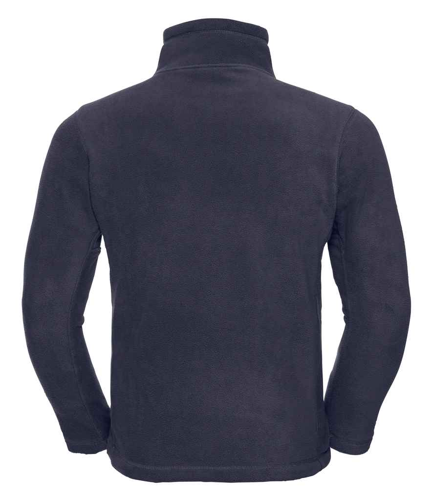 Russell Zip Neck Outdoor Fleece | French Navy