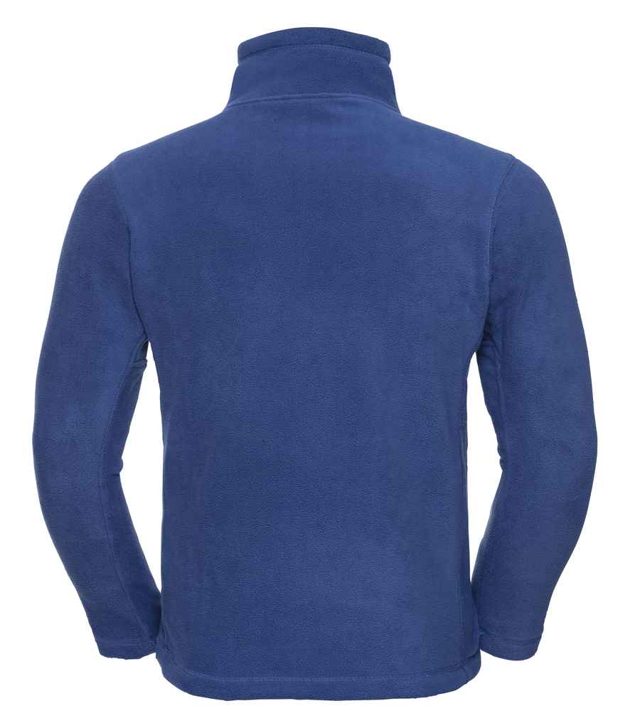 Russell Zip Neck Outdoor Fleece | Royal Blue