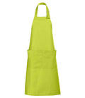 SOL'S Gala Long Bib Apron | Apple Green