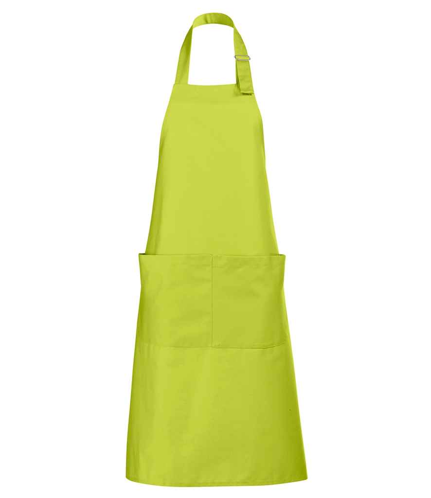 SOL'S Gala Long Bib Apron | Apple Green