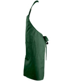 SOL'S Gala Long Bib Apron | Bottle Green