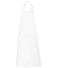 SOL'S Gala Long Bib Apron | White
