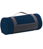 SOL'S Plaid Fleece Blanket | French Navy