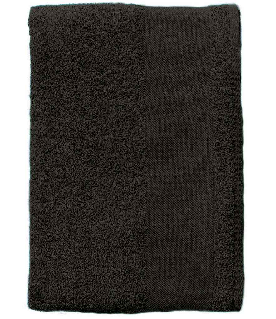 SOL'S Island 50 Hand Towel | Black