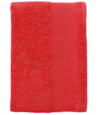 SOL'S Island 50 Hand Towel | Red
