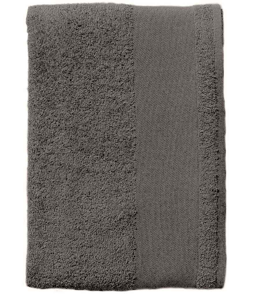 SOL'S Island 70 Bath Towel | Dark Grey