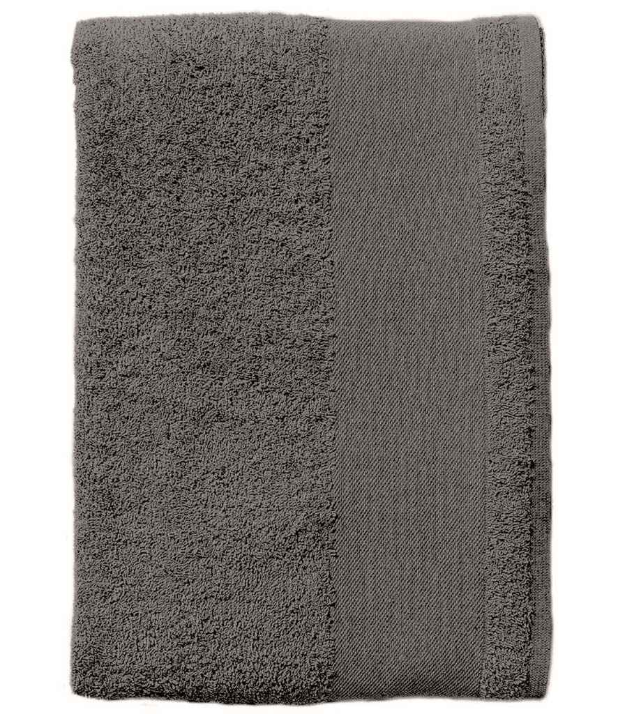 SOL'S Island 100 Bath Sheet | Dark Grey