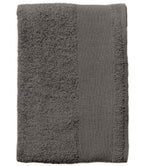 SOL'S Island 100 Bath Sheet | Dark Grey