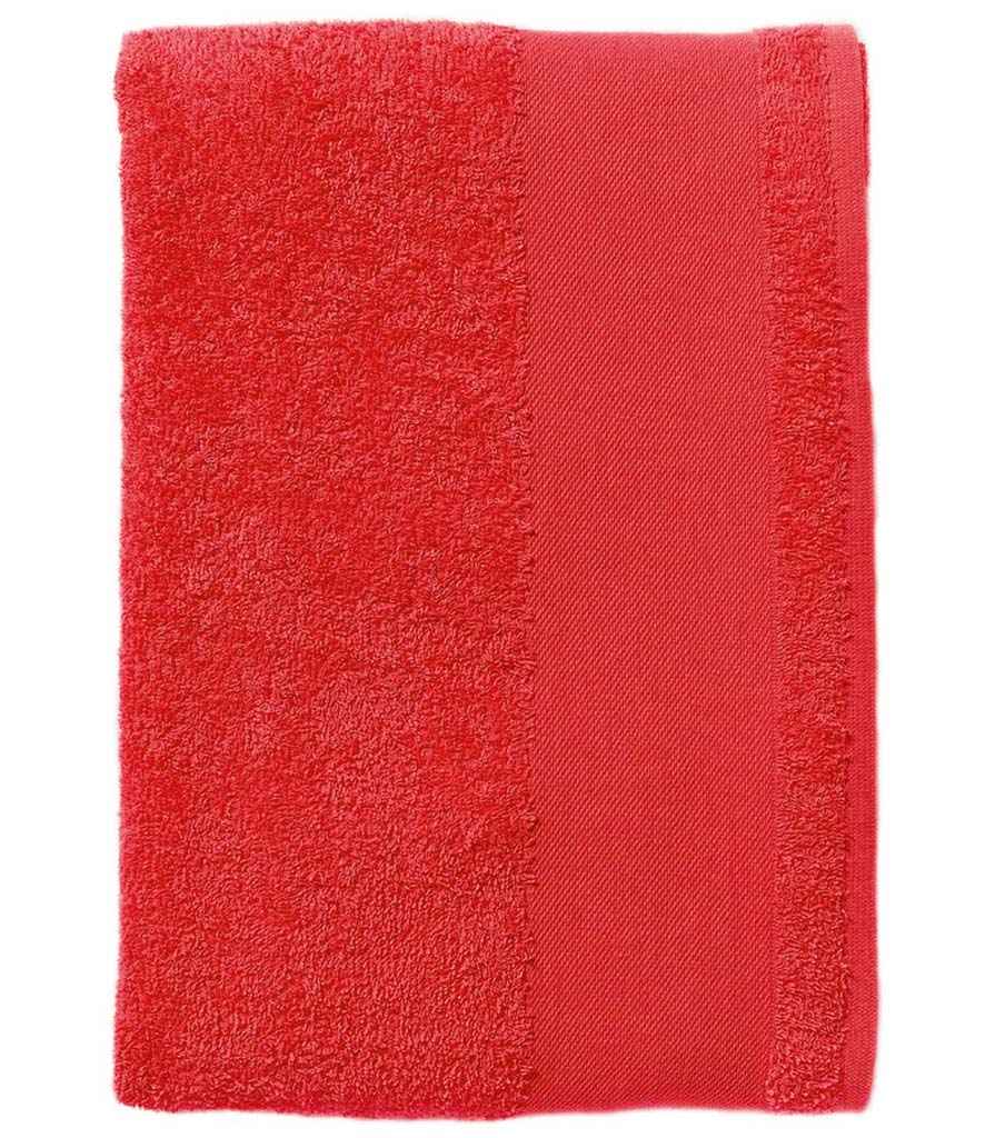 SOL'S Island 30 Guest Towel | Red