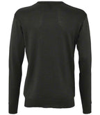 SOL'S Galaxy Cotton Acrylic V Neck Sweater | Black