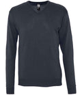 SOL'S Galaxy Cotton Acrylic V Neck Sweater | Navy