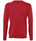 SOL'S Galaxy Cotton Acrylic V Neck Sweater | Red