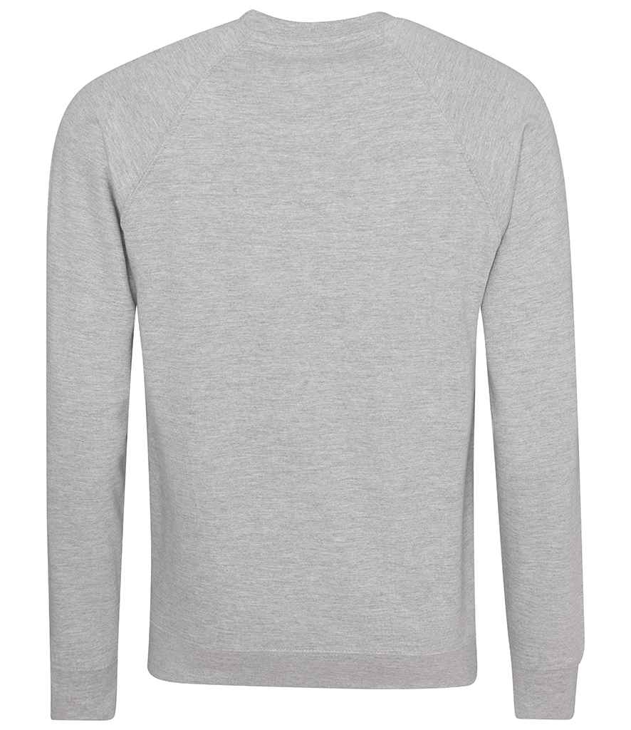 AWDis Academy Senior Raglan Sweatshirt | Grey