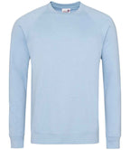 AWDis Academy Senior Raglan Sweatshirt | Sky Blue
