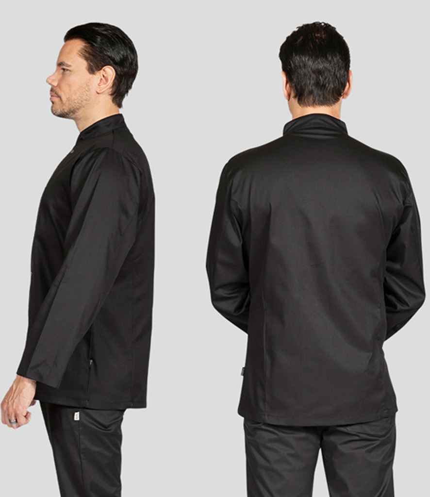 Dennys Long Sleeve Chef's Jacket with Classic Professional Design for Culinary Use