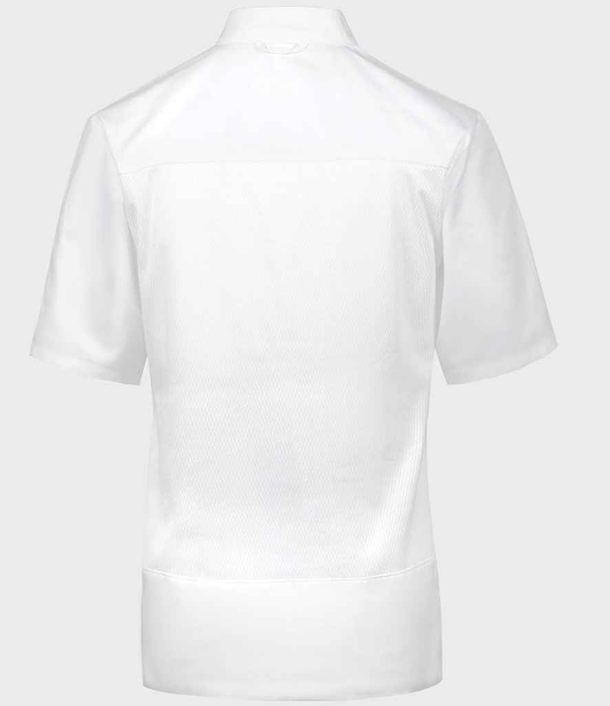 Dennys Short Sleeve Chef's Jacket with Classic Design and Professional Fit