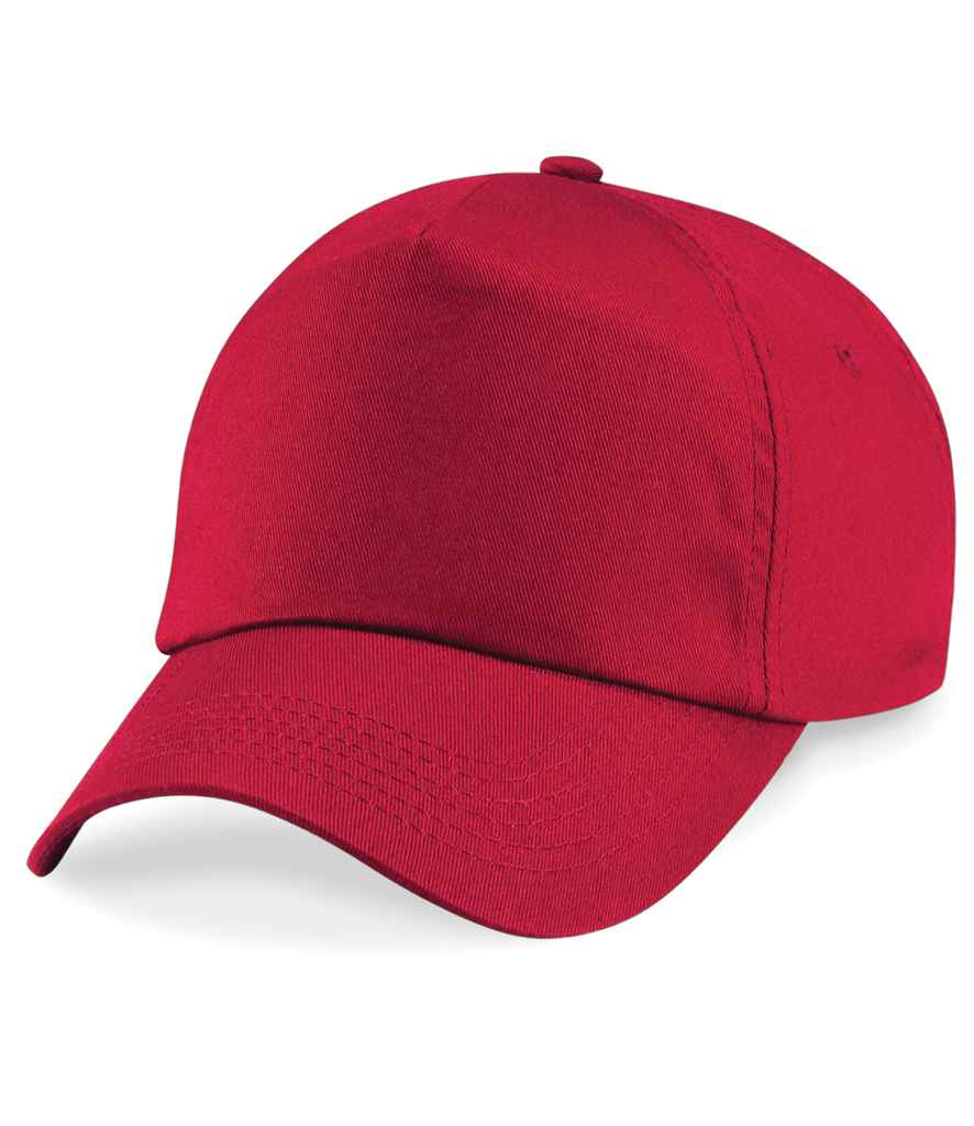 Beechfield Kids Original 5 Panel Cap available in a variety of vibrant colors