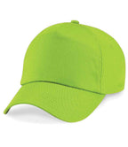 Beechfield Kids Original 5 Panel Cap available in a variety of vibrant colors