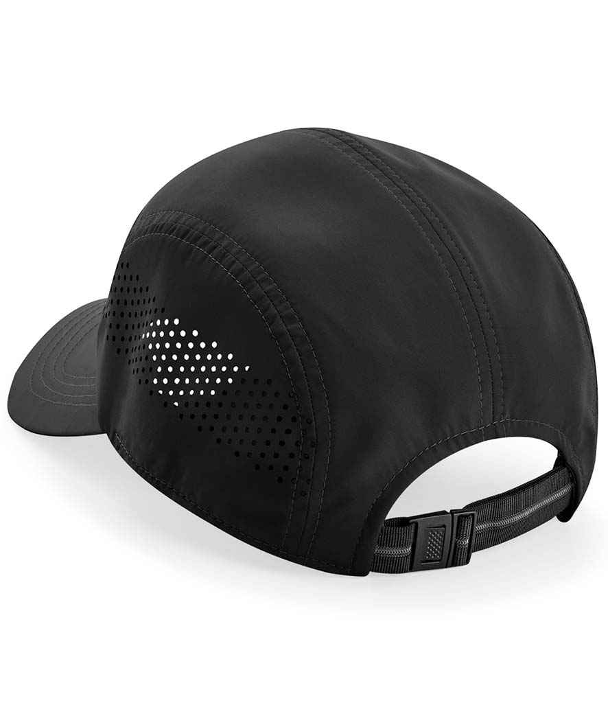 Beechfield Technical Running Cap with Moisture-Wicking Performance and Breathable Fabric