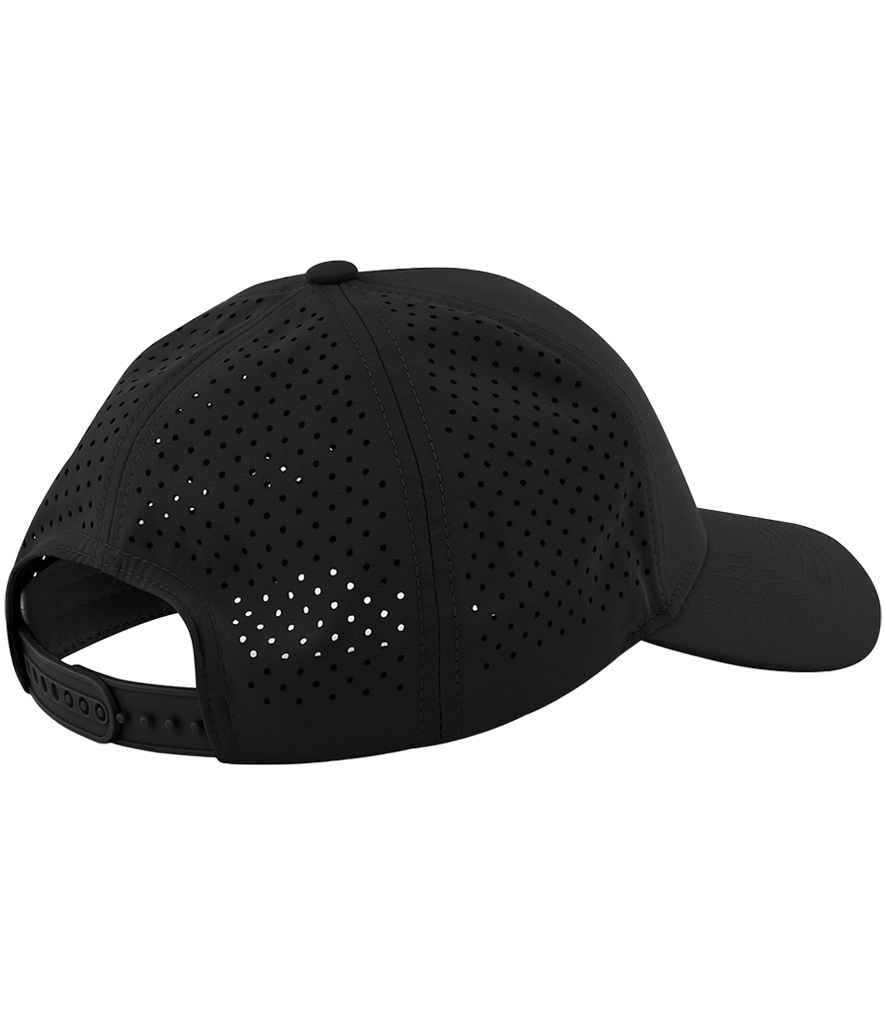 Beechfield Laser Performance Trucker Cap with Breathable Mesh and Adjustable Snapback Closure