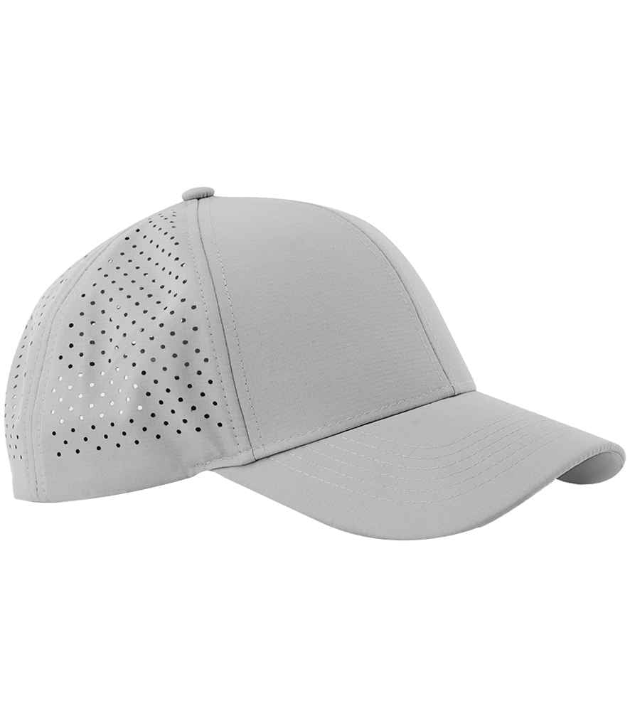 Beechfield Laser Performance Trucker Cap with Breathable Mesh and Adjustable Snapback Closure