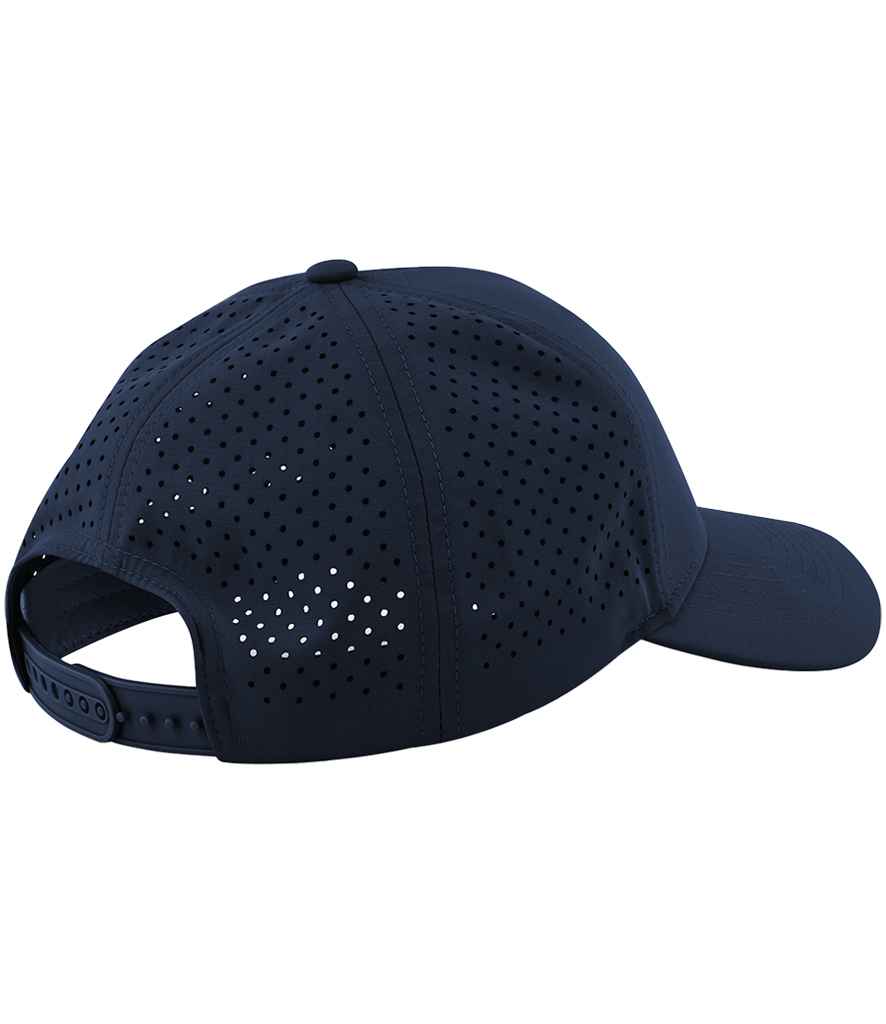 Beechfield Laser Performance Trucker Cap with Breathable Mesh and Adjustable Snapback Closure