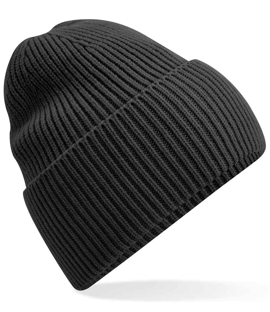 Beechfield Recycled Oversized Cuffed Beanie in Sustainable, Eco-Friendly Fabric