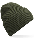 Beechfield Recycled Oversized Cuffed Beanie in Sustainable, Eco-Friendly Fabric