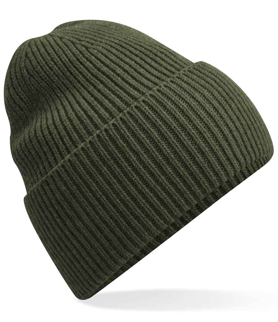 Beechfield Recycled Oversized Cuffed Beanie in Sustainable, Eco-Friendly Fabric