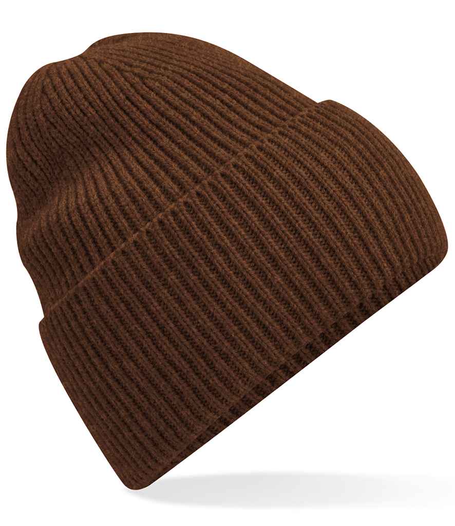 Beechfield Recycled Oversized Cuffed Beanie in Sustainable, Eco-Friendly Fabric