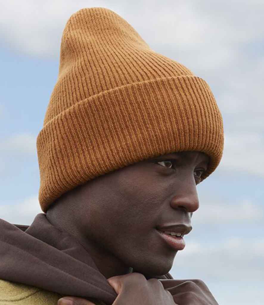 Beechfield Classic Engineered Deep Cuffed Beanie in a Range of Vibrant Colors